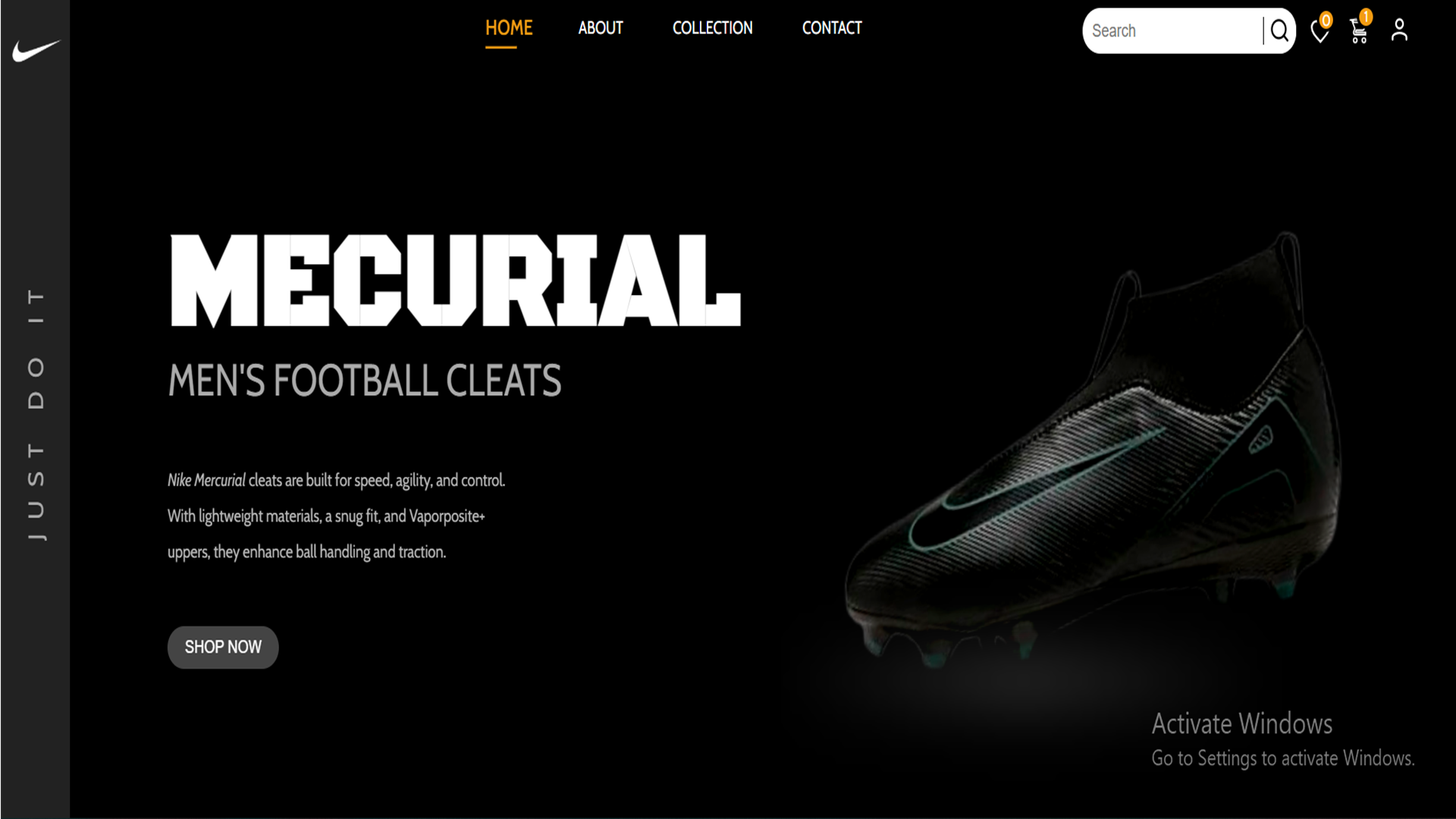 E-Commerce Store Screenshot